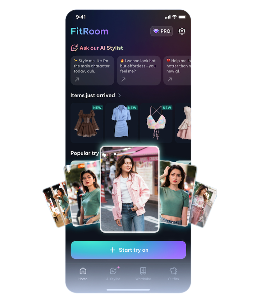 FitRoom AI Fashion Stylist App